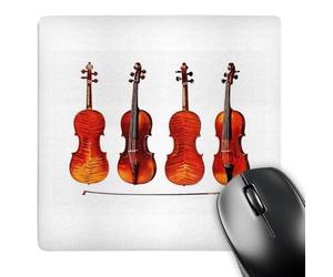 Moderne Tapis De Souris Grands Violons Strarius 25X30Cm, Mousepad Résistant À Usure Tapis Souris pour Pc Bureau Joueurs Professionnels