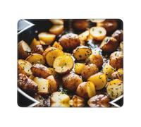 Moderne Tapis Souris, Pommes de Terre du Jardin Imprimer Mousepad Résistant à Usure Tapis de Souris de Jeu pour Les capteurs de Jeu PC Souris