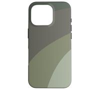 Moderne Terre Ton Olive Vert Olive Abstrait Boho Ondulé Coque pour iPhone 16 Pro