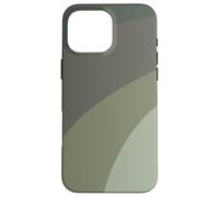 Moderne Terre Ton Olive Vert Olive Abstrait Boho Ondulé Coque pour iPhone 16 Pro Max