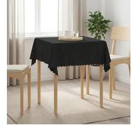 Moderne Tissu de Table - Carré - Gris foncé - 90x90 cm - Nappes @FR""2674""
