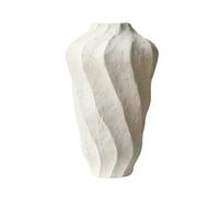 Moderne Vase en céramique Wabi-sabi, Pot Argile Rustique for la décoration intérieure, idéal comme récipient à Fleurs for l'entrée ou Salle Manger Centre de Table(Grand)
