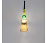 Moderne vitrail Multicolore Grand intérieur Suspendu Pendentif éclairage personnalité créative pépinière Enfants Chambre plafonnier luminaire E26/E27 1-lumières pour Salon, Chambre à Coucher