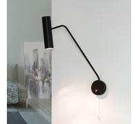 Moderne Wandleuchte Avec Interrupteur à Tiré GU10 Réglable Noir Spot Mur