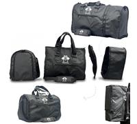 Moderne ZZZIP Sac Extensible 40 & 55 cm - Format Cabine 2026 Modulable - Sac de Voyage évolutif 6 Faces démontables - Convertible Sac à Main/Dos/épaule