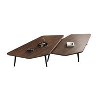 ModerneModerne Table Basse de Salon Table basse irrégulière minimaliste moderne, petite table d'appoint for le salon, design élégant et peu encombrant, parfaite for les maisons compactes pour Salon, B