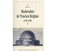 MODERNITES DE L ANCIEN REGIME
