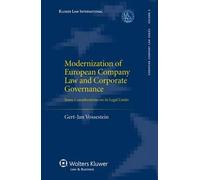 Modernization Of European Company Law And Corporate Governance: Some Considerations On Its Legal Limits