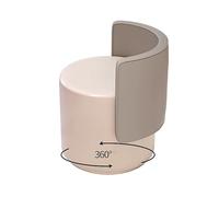 ModernNordicMakeupChairLightweightLuxuryStoolwithBackrestMinimalistDesignfor SmallApartmentsIdealforBedroomDecor.