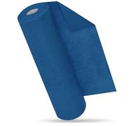 MODERNO Chemin de Table en Non-Tissé - Bleu - Moderne - Décoration de Table d'Extérieur - Pour Anniversaire, Mariage - 30 cm x 25 m