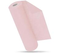 MODERNO Chemin de table en non-tissé - Rose clair - 30 cm x 25 m - Décoration de table moderne - Décoration de table pour anniversaire, mariage et fête