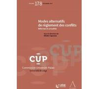 Modes alternatifs de reglement des conflits Olivier Caprasse (Auteur)
