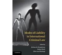 Modes of Liability in International Criminal Law Unknown (Auteur)