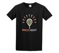 Modest Mouse Logo Indie Rock O-Neck 100% Cotton Short Sleeve Unisex T-Shirt XL