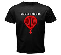 Modest Mouse T-Shirt Graphic Tee Printed Top for Mens Black S