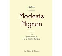 Modeste Mignon de Balzac (édition grand format)