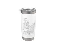 Modeste Modeste Moussorgski Composser Pianiste Gobelet isotherme en acier inoxydable double paroi