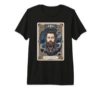 Modeste Moussorgski Tarot Compossier Pianiste T-Shirt Haut de Gamme
