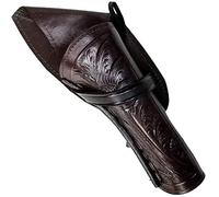 Modestone Right Handed Cross Draw Holster for Ceinture Pistolet Leather Western Brown