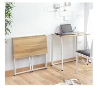 MODEZVOUS - Bureau Pliable Rabattable pour Petit Espace 80 CM