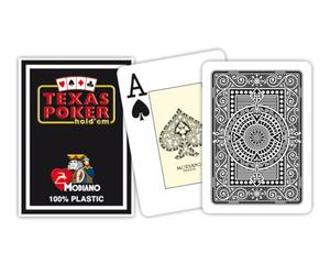 Modiano 3005451 Carted Texas Poker Noir 2 Jumbo Index