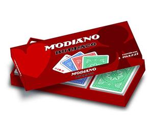 Modiano Buraco Jeu de 3 Jeux de Cartes pour 6 Joueurs