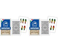 Modiano Cartes à Jouer Napoletane Bleu Anniversaire 150 Ans (Lot de 2)