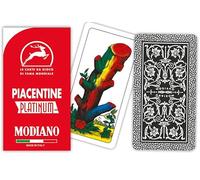 Modiano Cartes à Jouer piacentine 100% Plastique