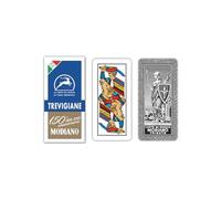 Modiano Régionales Cartes à Jouer Trevigiane Anniversaire des 150 Ans, 300139, Trousse Bleue
