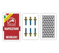 Modiano Cartes régionales napolitaines 100% en Plastique