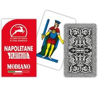 Modiano Napolitaine Rouge 100% Plastique Platinum
