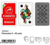 Modiano Piemontesi 4 - Cartes Jouer Régionales