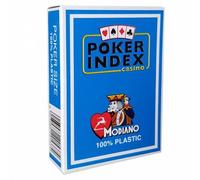 Modiano "Poker Index Casino" - Jeu De 55 Cartes 100% Plastique - Format Poker - 4 Index Standards - 2 Index Jumbo