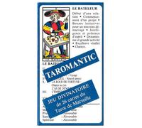 Modiano Taromantic Jeu Divinatoire 26 Cartes par Grimaud - Cartes de Tarot Mystique, 6,5 x 12,3 cm