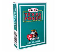 Modiano "Texas Poker Hold Em" - Jeu De 55 Cartes 100% Plastique - Format Poker - 2 Index Jumbo
