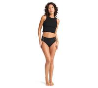 Modibodi French Cut Culotte Menstruelle | Lingerie Noir | Flux modéré 30 ML, 36