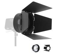 Modificateur de lumière Fresnel Amaran avec Volets à 4 vantaux réglables pour projecteurs LED Ray 360c et 660c Halo 600x 300x et Monture Bowens.