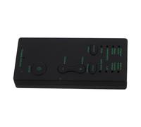 Modificateur de Voix Portable Noir, Carte Son Externe pour Ordinateur | Boîtier Léger en Plastique, Déguisement Vocal Pratique, Diffusion en Direct, Discussions Gaming, Microphones, Usage Discret