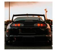 Modification de D'aile Style TRD pour Toyota pour Supra pour MK4 JZA80 1993-2002 Aile De Becquet Coffre Arrière Becquet Accessoires(Black)