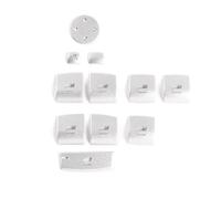 Modification de voiture Compatible avec BMW X1 X2 2016 2017 2018 2019 2020 X3 X4 2013 2014 2015 2016 2017 Autocollant garniture bouton commutateur lève-vitre voiture(Silver 11pcs)