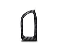 Modification de voiture Compatible Avec Pour A4 B8 2009 2010 2011 2012 2013 2014 2015 2016 LHD Intérieur Voiture En Fibre Carbone Motif Bouton Commutation Coffre Autocollant Couverture Cadre