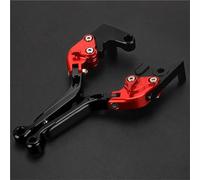 Modification Pour CB300F 2014-2025 Moto Accessoires Leviers de frein et d'embrayage Guidon Poignées Embout de guidon(Red 3)