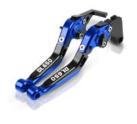 Modification Pour Suzuki DL650 v-strom DL 650 Vstrom 650 2004 2005 2006 2007 2008 2009 2010 moto leviers d'embrayage de frein réglables poignée(Blue 3)