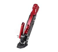 Modification, Support latéral d'échelle, Support pied, Support décalé, trépied décalé universel Béquille lève arrière(Red)