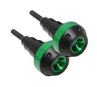 Modifications Pare-Chocs Cadre Moto Protection Latérale Contre Les Chutes Boule pour Kawasaki Z900 Z900RS ZX6R Z1000 2017-2023(No Logo Green)