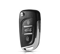 Modifié Pliant Télécommande Clé De Voiture Shell Cas Fob Couverture Logement Remplacement Accessoire 3 Boutons Fit pour Citroen C2 C3 C4 C5 C6 C8