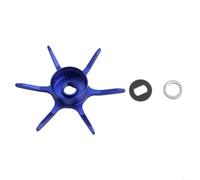 Modified For pour abu max series B3B4P3P4P5 water droplet wheel six Star Brake(blue left hand)
