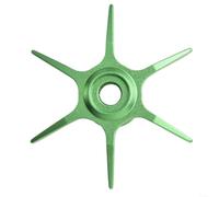 Modified For pour abu max series B3B4P3P4P5 water droplet wheel six Star Brake(green left hand)
