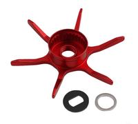 Modified For pour abu max series B3B4P3P4P5 water droplet wheel six Star Brake(red right hand)