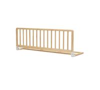 Safety 1st Wooden Bed Rail 110 cm, 18 Mois-5 Ans, Barrière de lit Enfant inclinable, Auto-Verrouillage, Barrière de sécurité Enfant lit, Bois Certifié FSC®, Facile à Plier et à Ranger, Natural Wood